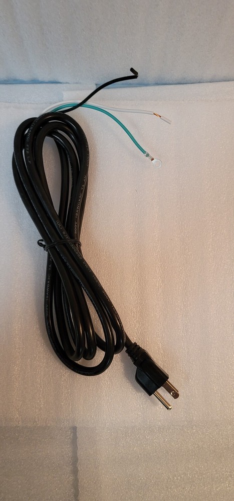 P-0217 8' 105*C POWER CORD