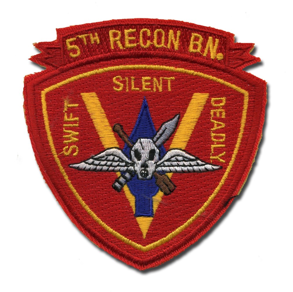 Patch - USMC 5th Recon Bn L011 Marines