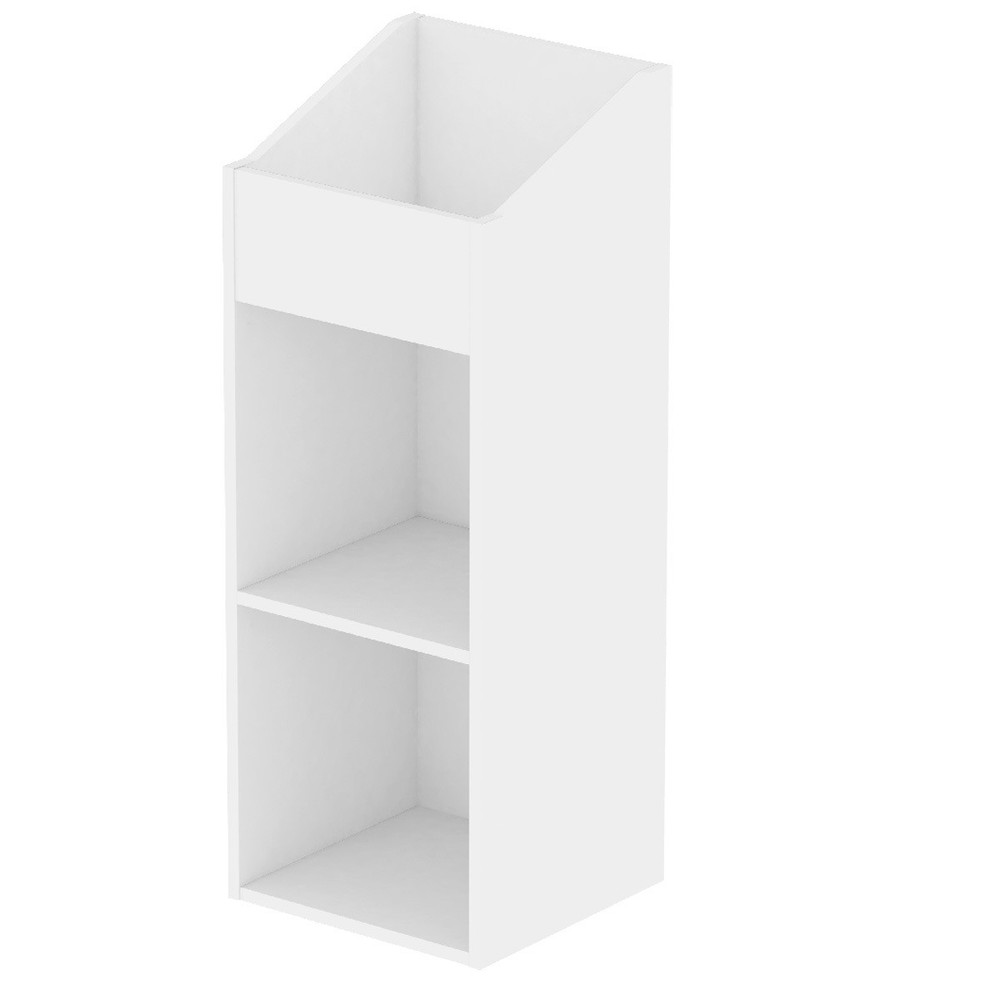 Glorious Record Rack 330, White