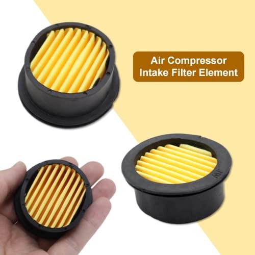 Pack of 6 Air Compressor Silencer Replacement Air Compressor Intake Elements