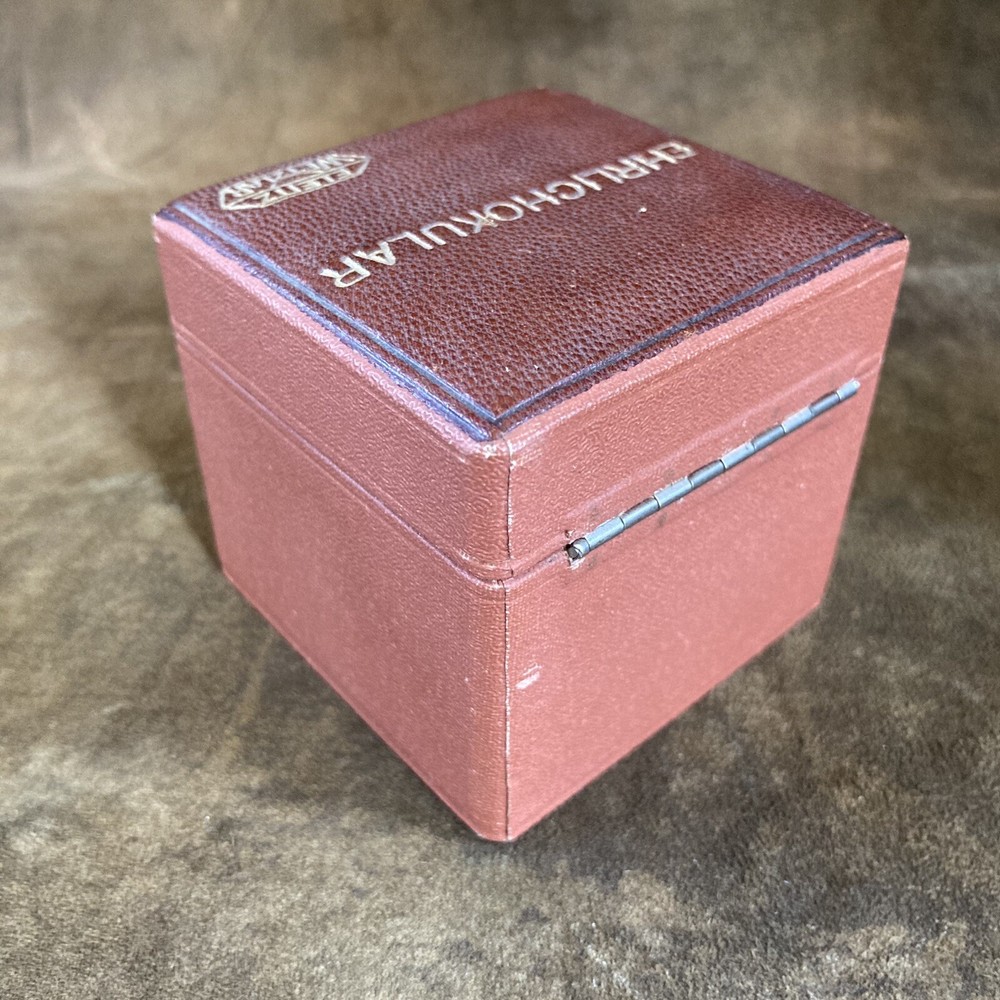 Vintage E. Leitz Wetzlar Original Empty Box for Microscope Lens (Box Only)