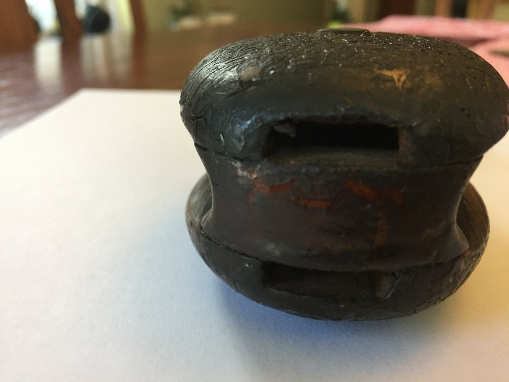 Unique antique marine pulley