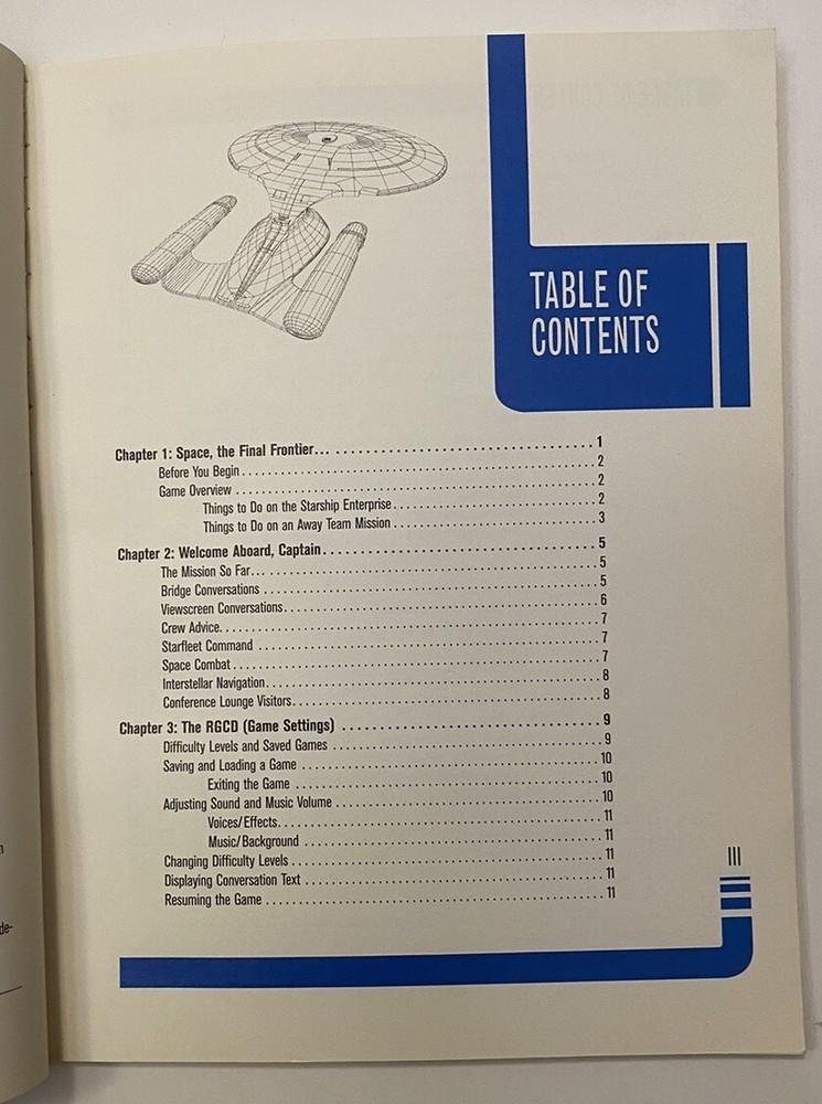Star Trek: The Next Generation "A Final Unity" PC - Game Manual Only
