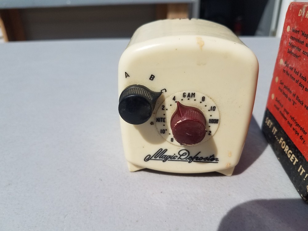 Vtg Magic Defroster Basic Products Co Freezer Refrigerator Defrost Retro Kitchen