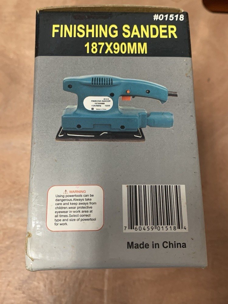 Finishing Sander 01518 Double Insulation