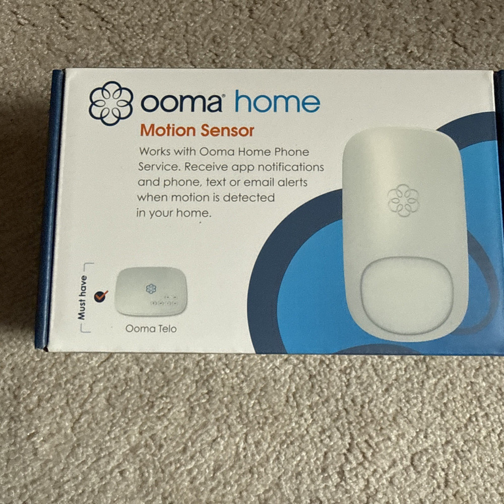 Ooma Home Motion Sensor 100-0222-200 for Ooma Telo, New, Open box