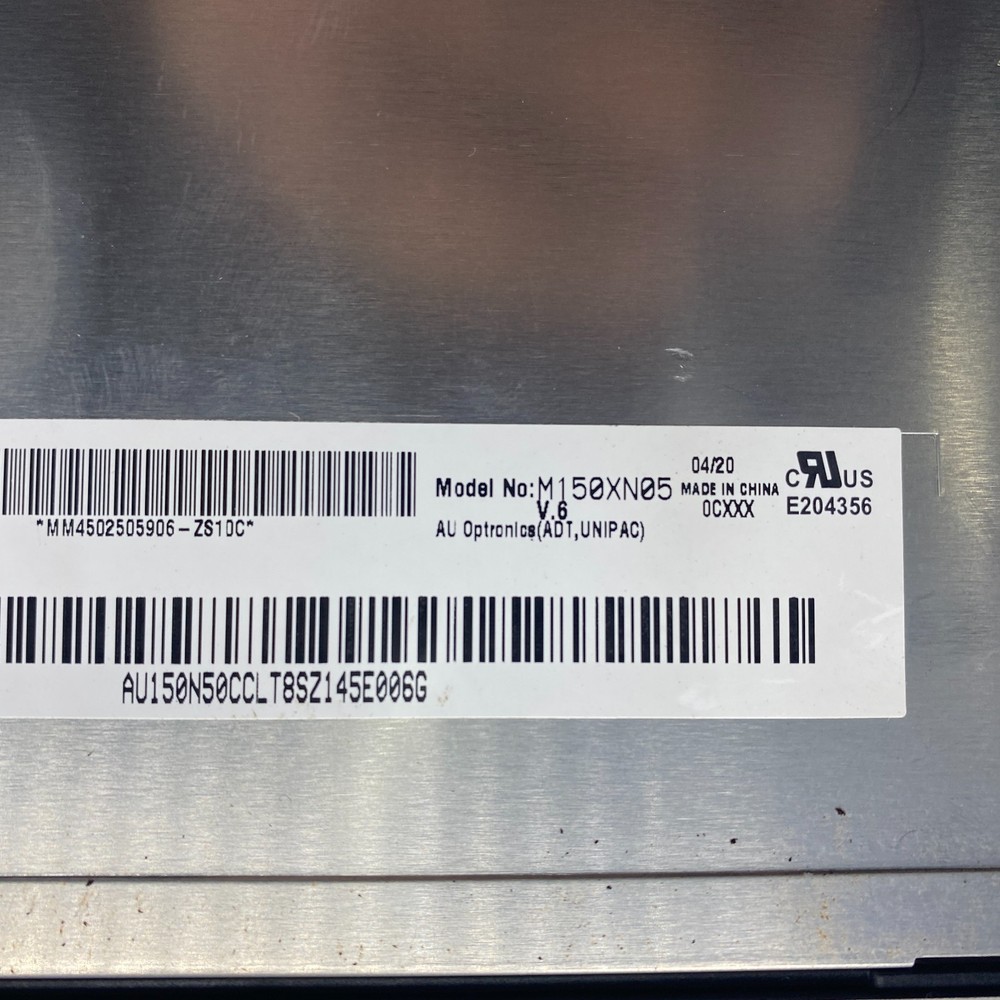 AU OPTRONICS MODEL M150XN05 LCD PANEL LCD DISPLAY PANEL INDUSTRIAL
