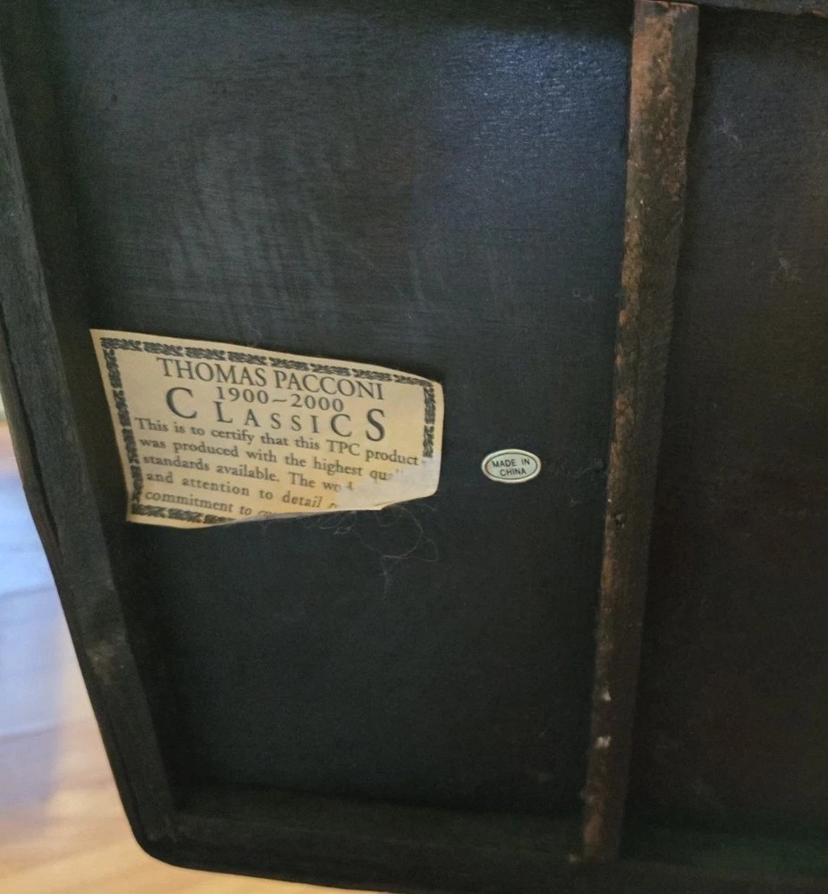"Thomas Pacconi Basket with Lid Vintage Great Shape.