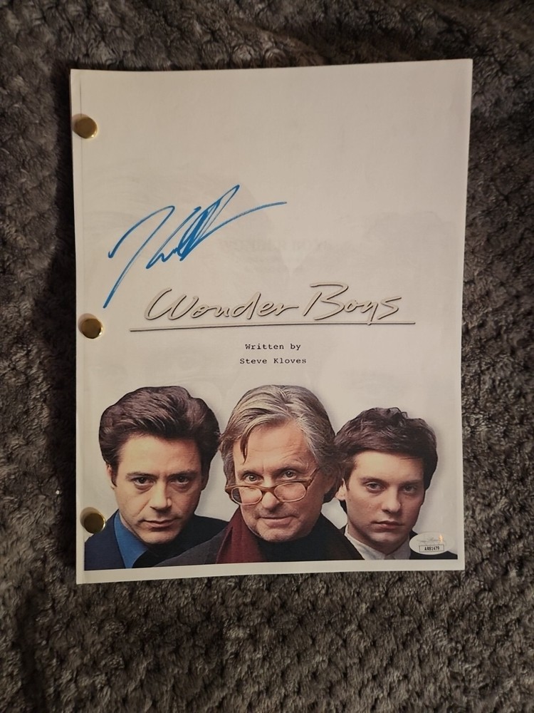 Katie Holmes Signed Script - Wonder Boys Script - JSA