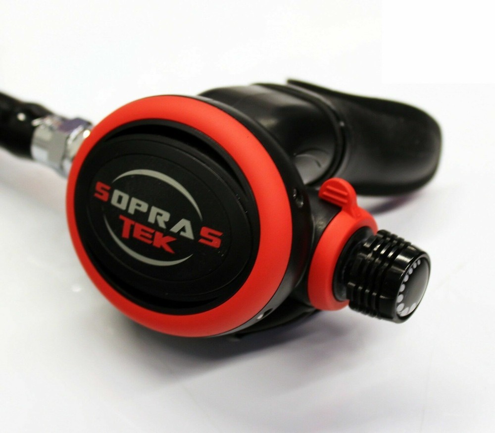 SOPRAS TEK ICE DIN REGULATOR COMPACT Second Stage Left / Right handed Scuba Dive