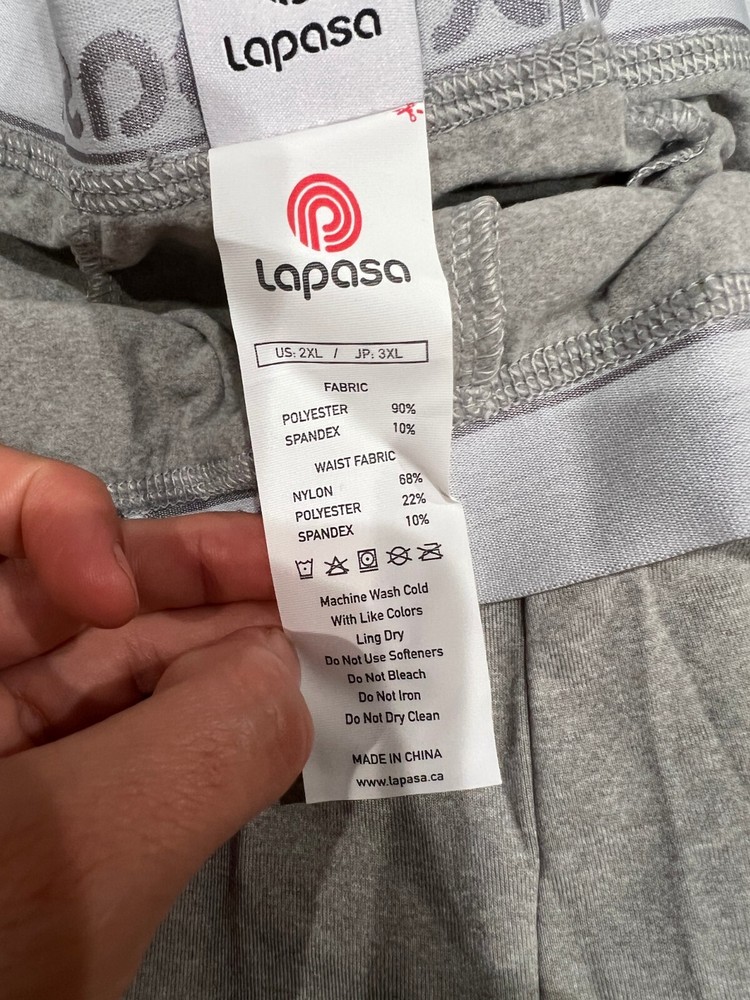 Lapasa Men's Thermal Base Layer Set - 2XL