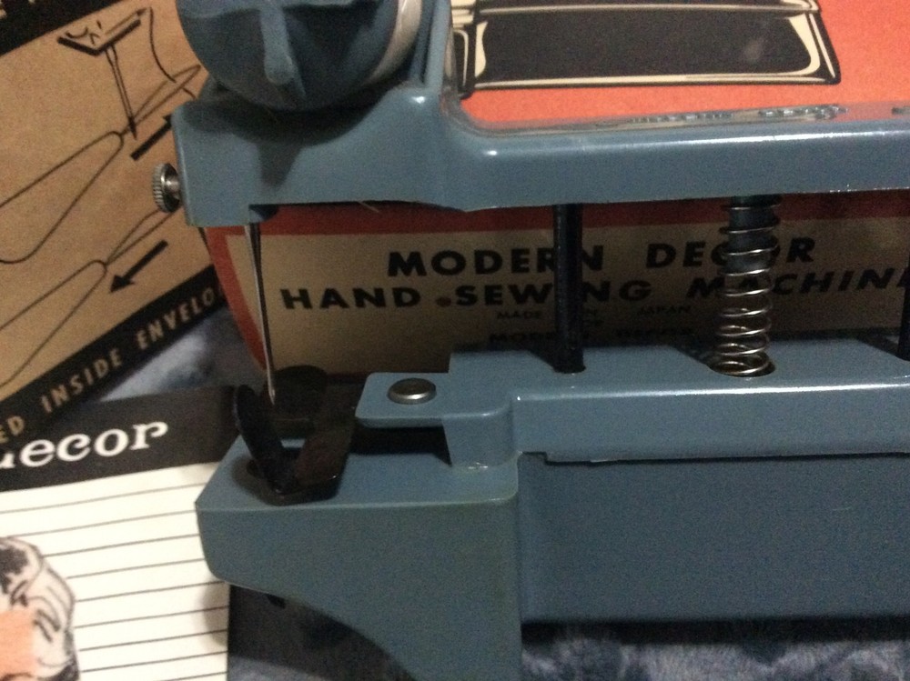 Vintage Modern Decor Hand Sewing Machine