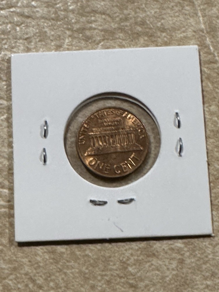 1964 Lincoln Cent . Double Reverse.