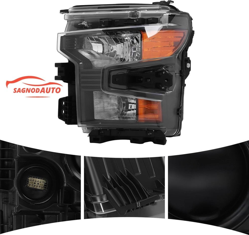 Passenger Halogen Headlight Silverado 1500 22-25