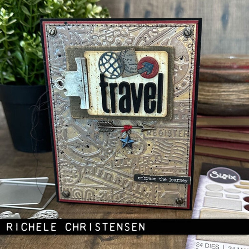 New Sizzix Thinlits 31pc Vault Edges #666873 Retail $20.99 by Tim Holtz