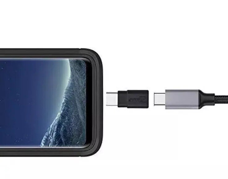 Cellularize USB C Extender Adapter (2 Pack) 40Gbps 140W Short Dock Extension