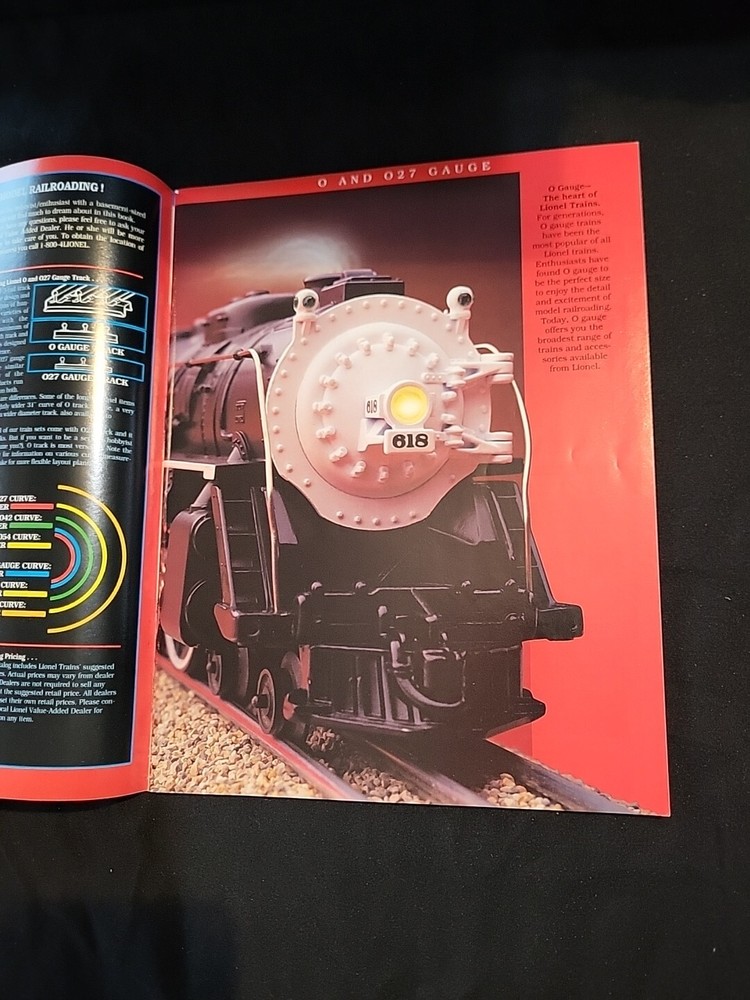 Lionel Train 1995 Full Catalog & 1995 Stocking Stuffers 1996 Spring Release