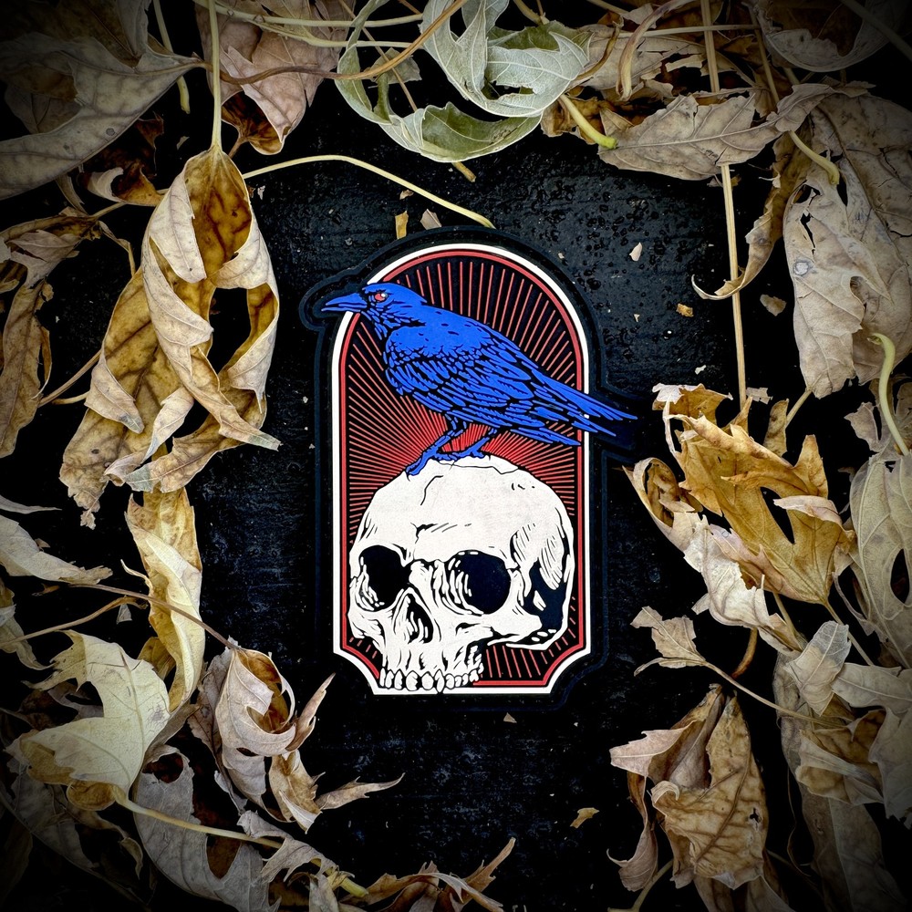 Patriot Patch Co. - Raven Skull - Patch
