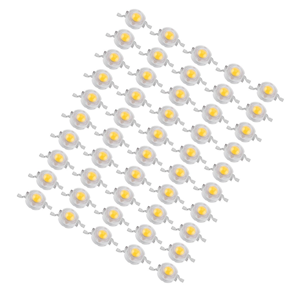 50pcs SMD LED Light Beads High Power For Floodlight Spotlight Trending↑