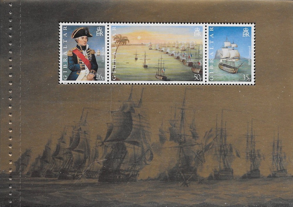 Gibraltar Scott #'s 769b MNH