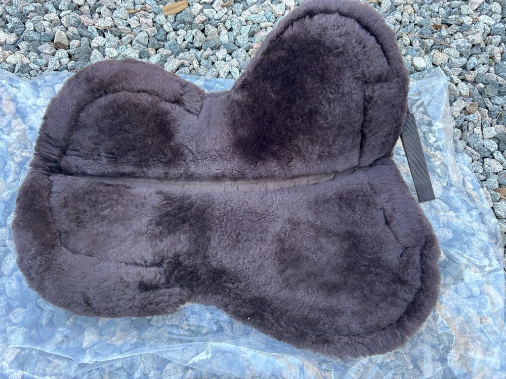 New Brown Rambo Half Pad - 100% Lambskin