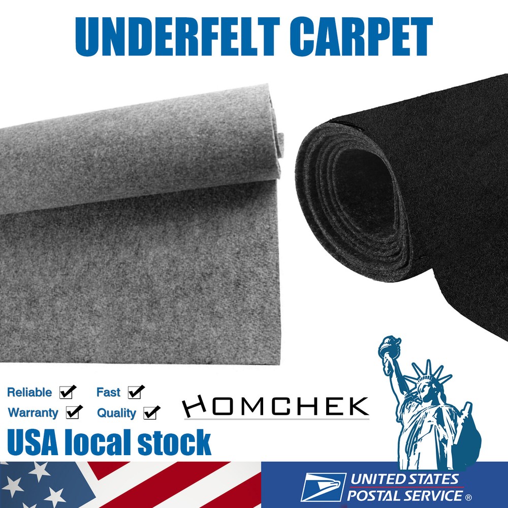 Auto Felt Carpet Speaker Sub Box Flooring Padding Upholstery Trunk Liner Replace