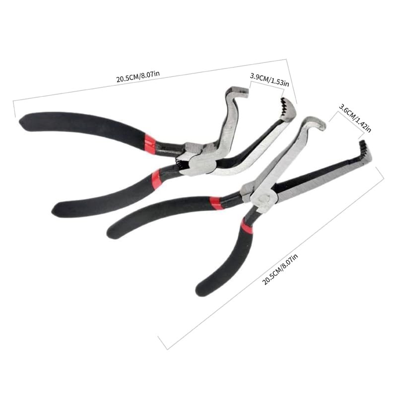 2PCS Electrical Disconnect Pliers, Connector Separator Tool, Multi-purpose Au...