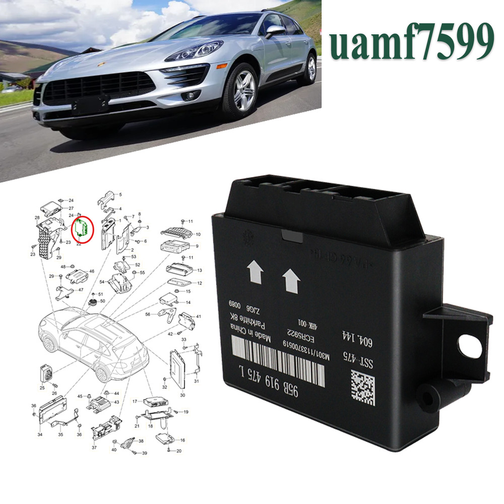 95B919475L Parking Aid Control Module Unit For 2017 2018 Porsche Cayenne Macan