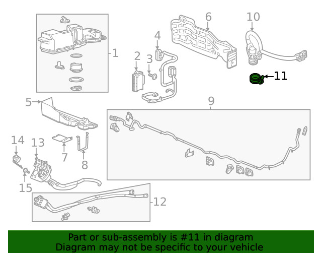 Genuine GM Injector Clamp 40009254