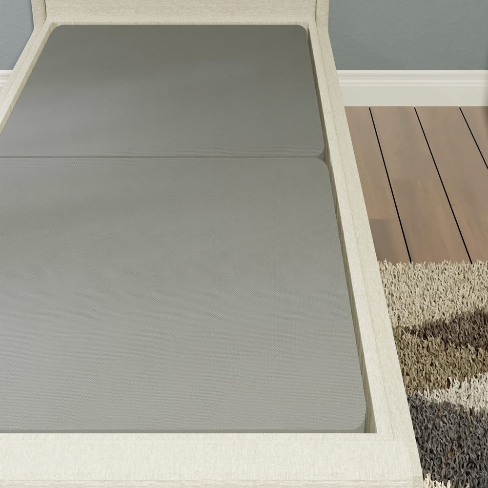Zayton 1.5" Split Bunkie Board Mattress Bed Support Twin Grey
