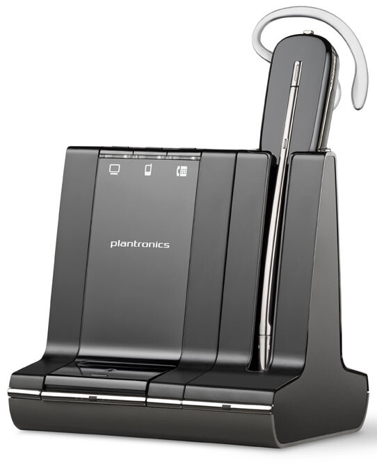 Plantronics WO2 SAVI W740 Convertible Wireless DECT Headset System