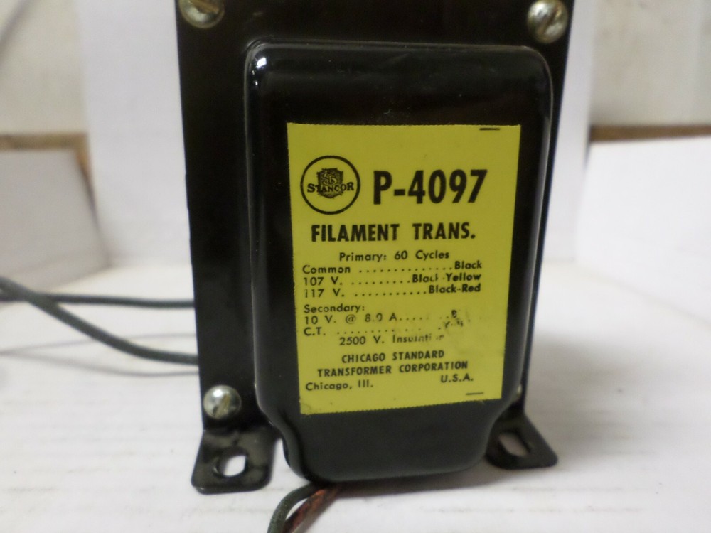 Stancor P-4097 Filament Transformer
