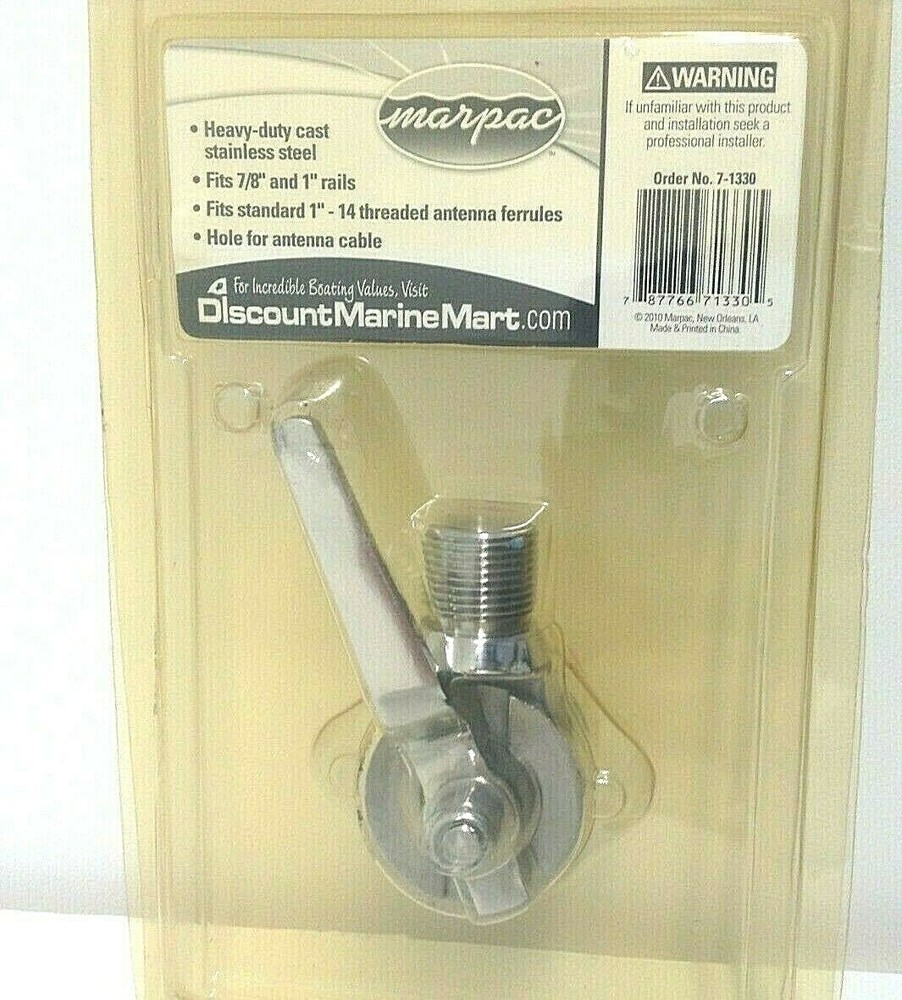 Marpac Ratchet Rail Antenna Mount Part # 7-1330