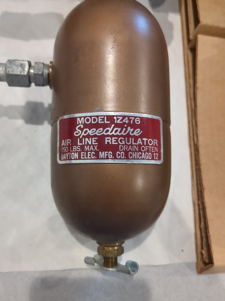 2x Speedaire Air Filter & Regulator Model 1Z476 0-100PSI