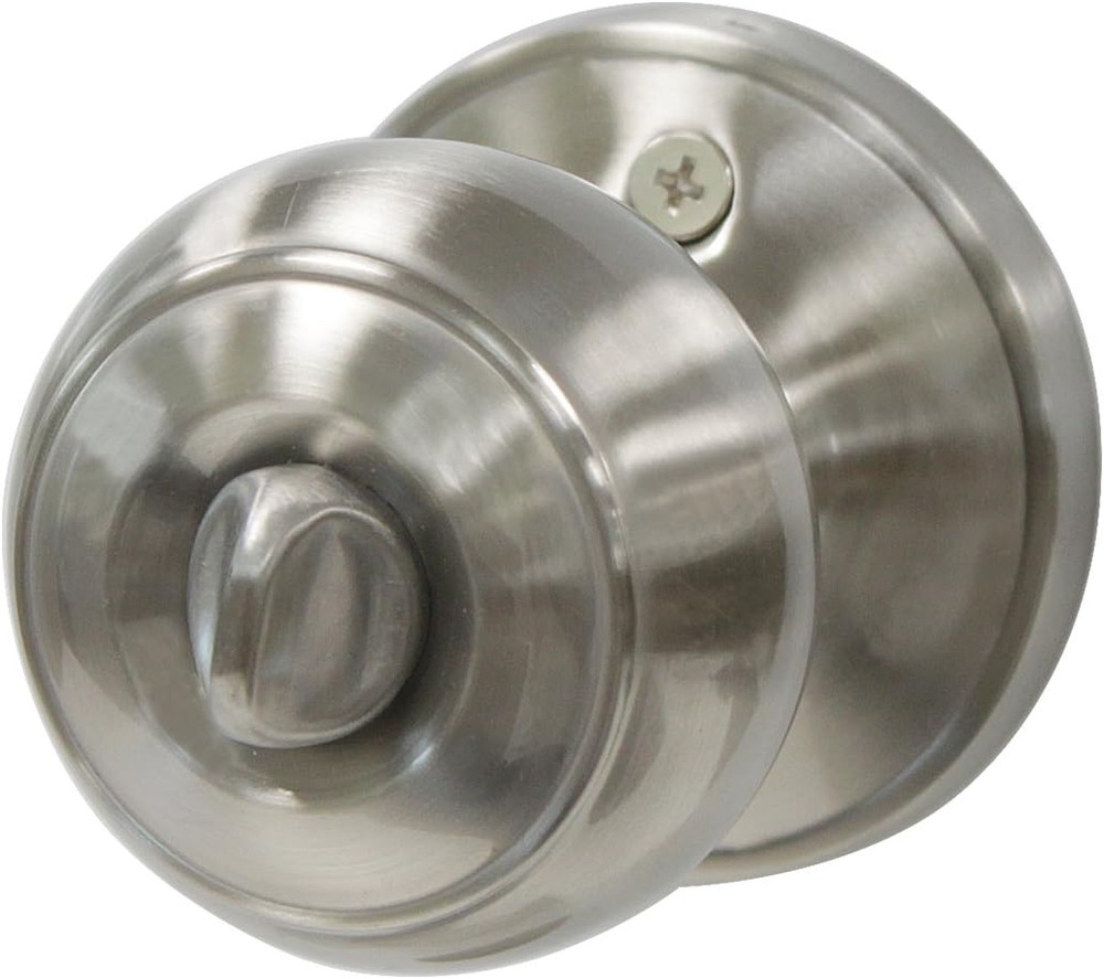 6 Pack Bathroom Bedroom Door Knobs Hardware, round Privacy Knobs Locksets Interi