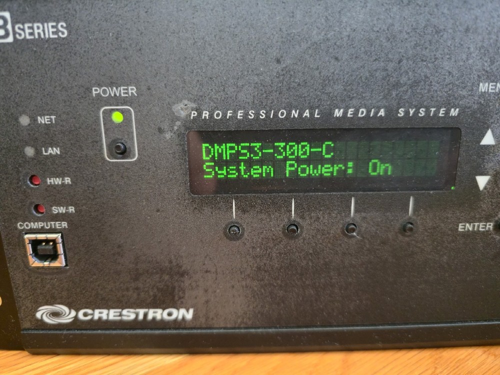 Crestron DMPS3-300-C 3-Series DigitalMedia Presentation System -Tested Working