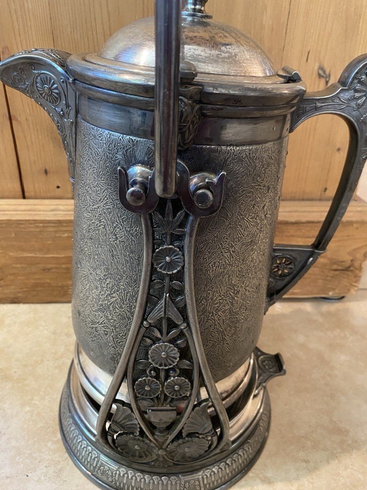 1868-1879 REED & BARTON WATER PITCHER SILVER PLATE