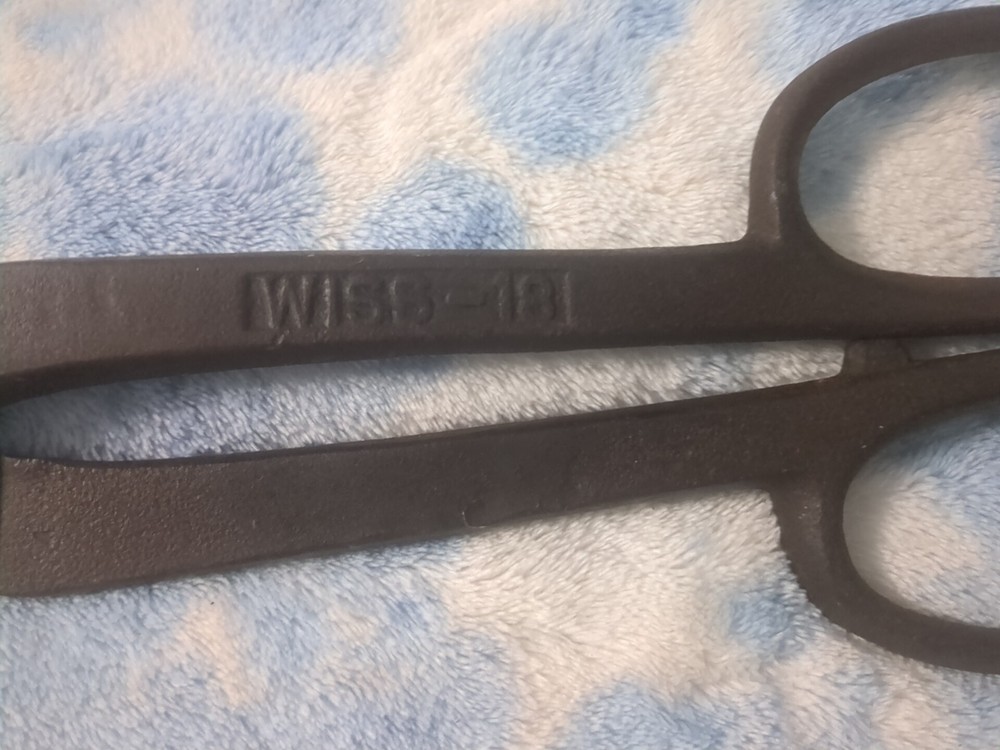 WISS No. 18 Vintage Tin Snips