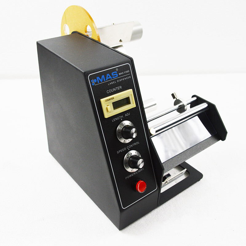110V Auto Label Dispenser Device Automatic Sticker Separating Machine MAS-1150D