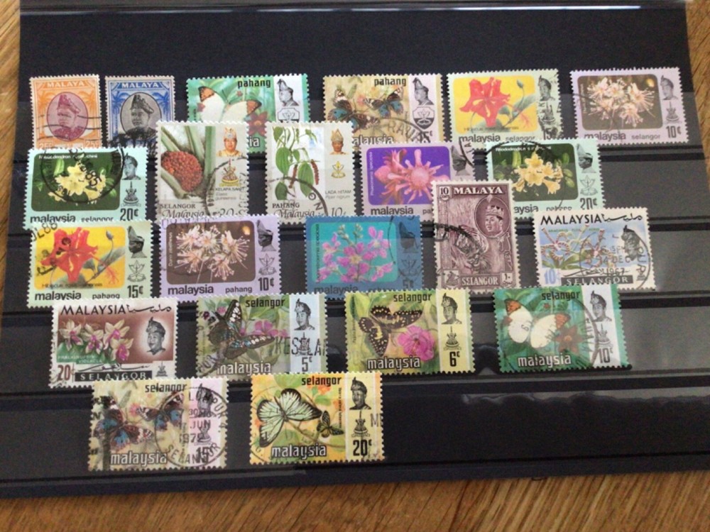 Malaya used  stamps A12495