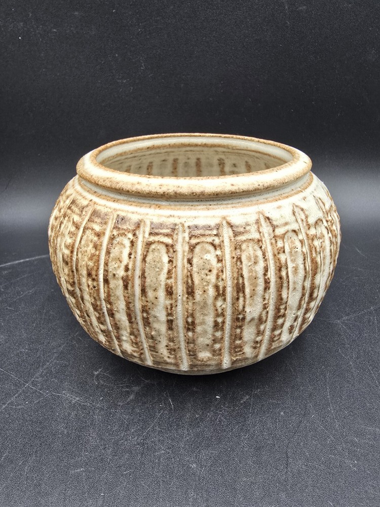 Linda Sheard Signed Handmade Pot Planter