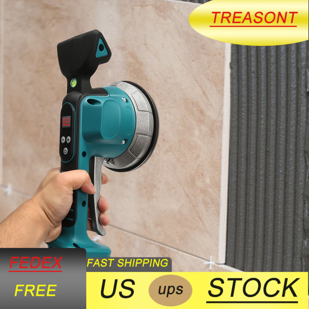 Tile Vibration Leveling Machine Adjustable Floor Tiler Vibrator Tool 10 Speeds