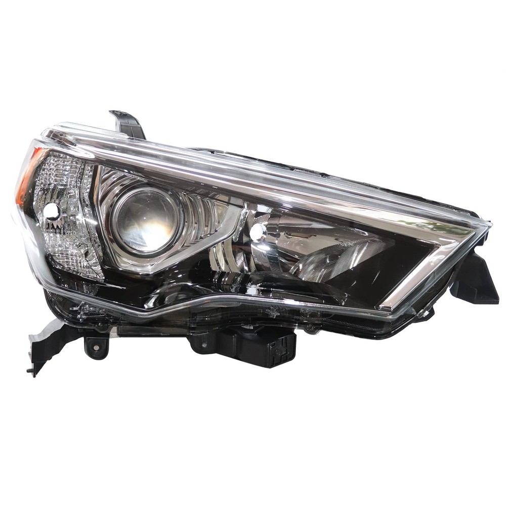 Headlight Assembly for 2014-2020 4Runner Right LED Chrome Clear Lens Replacement