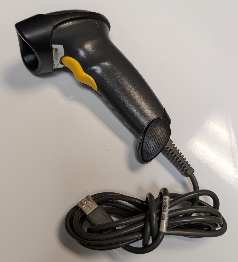 Symbol Technologies LS2208-SR20007 USB Barcode Scanner + Stand