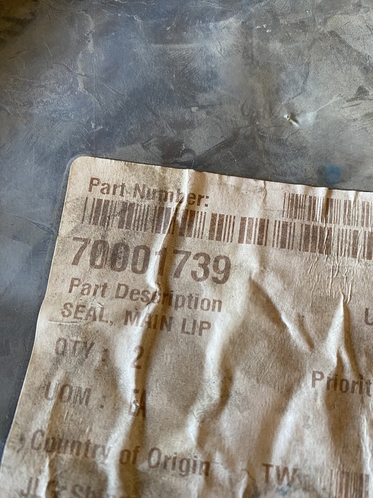(MC34) 70001739 JLG Main Lip Seal