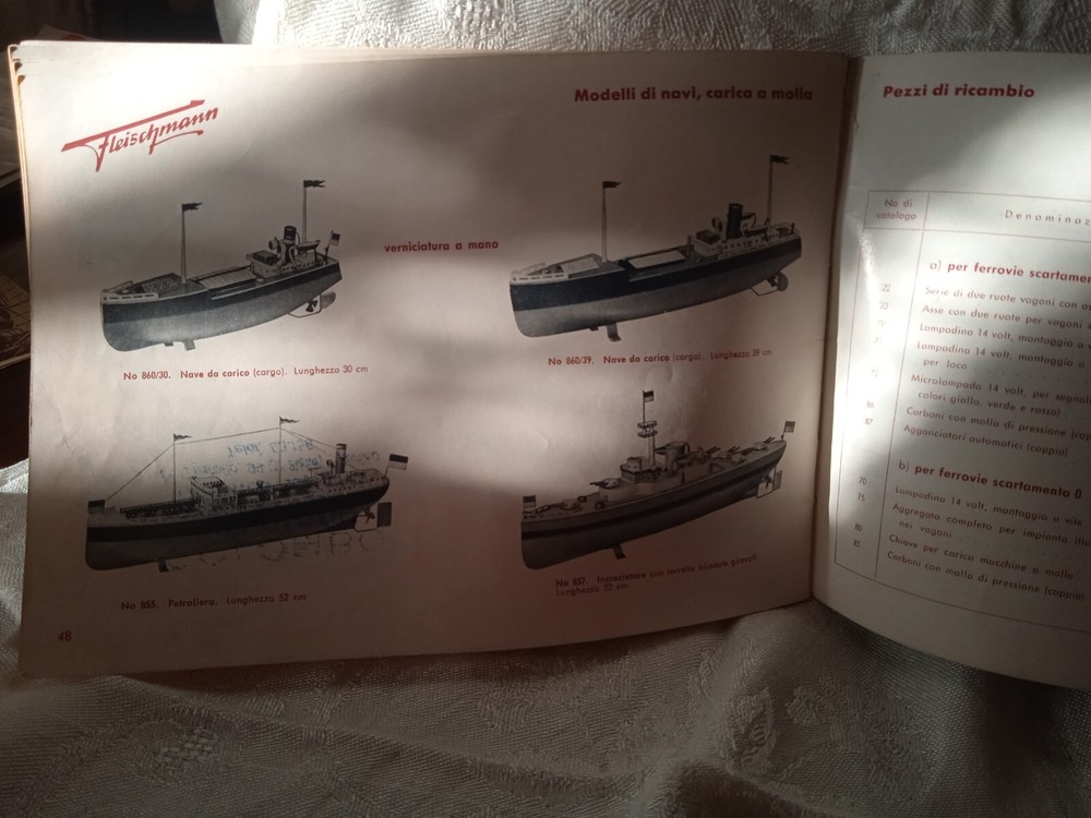 Fleischmann 1954 Catalog
