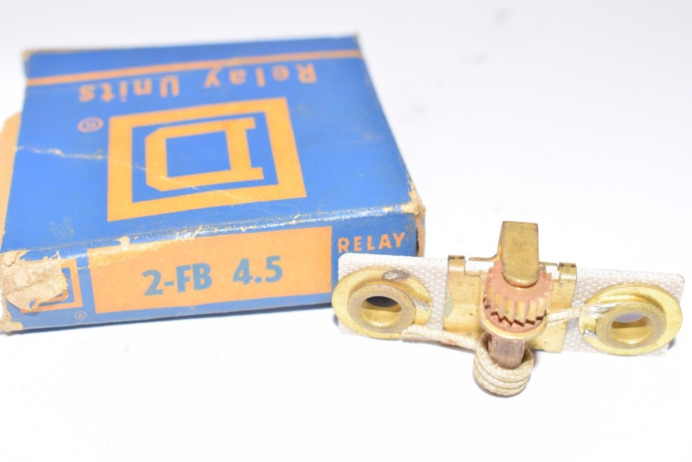 NEW Square D, Part: 2-FB 4.5 Overload Relay Units