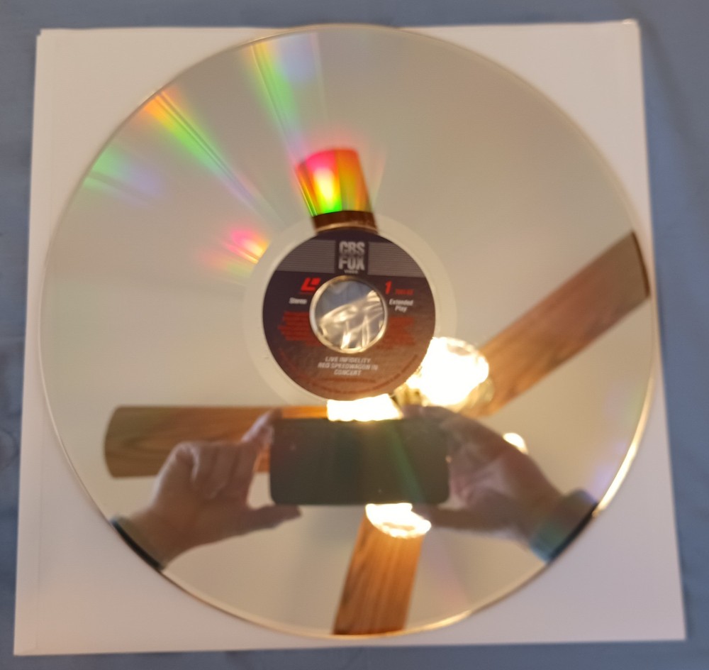Reo Speedwagon Live Infidelity laserdisc