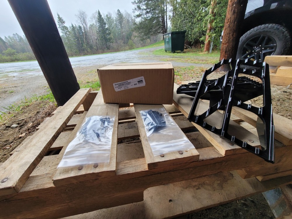 Polaris snowmobile passenger foot rests