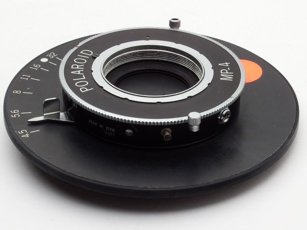 Polaroid MP-4 Self-Cocking Shutter, Working